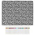 ColorMe Blanket – DIY 24-Marker Coloring Throw